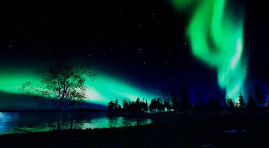 Disfruta en 3D de Laponia y la Aurora Boreal- Fotografías de Auroras Boreales en Finlandia y en Noruega