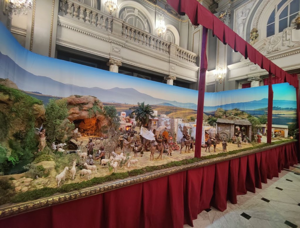 Belén del Salón de Cristal del Ayuntamiento de Valencia 2023: Homenaje a Joaquín Sorolla y al primer Belén de la Historia