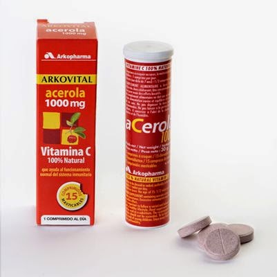 Acerola Arkovital, vitamina C en comprimidos