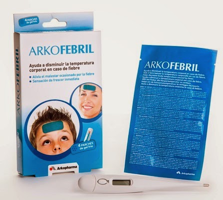Arkofebril, para bajar la temperatura corporal a niños y adultos