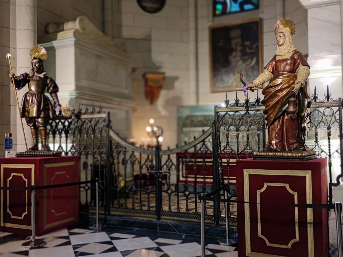 Visita al Arca de San Isidro, en la catedral de la Almudena