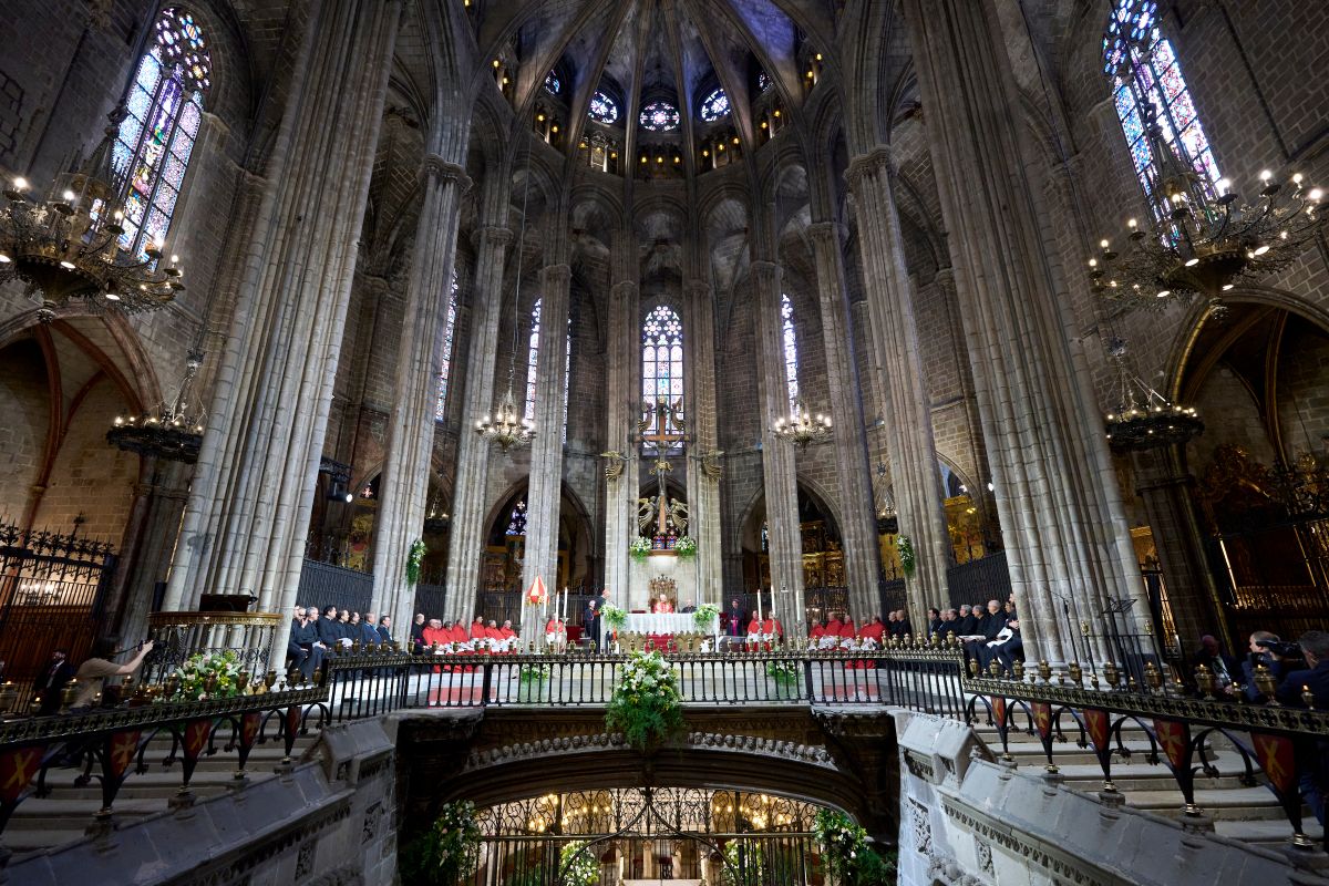 Visita del Santo Padre a la Catedral de la Santa Cruz y Santa Eulalia
